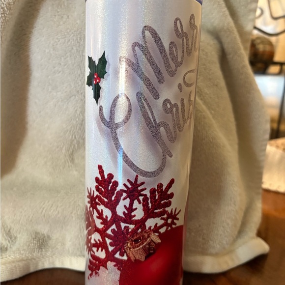 20 oz Merry Christmas Tumbler - Picture 2 of 4